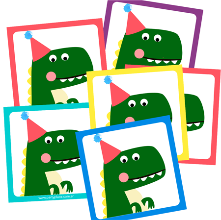 Posavasos Baby Dino 12u